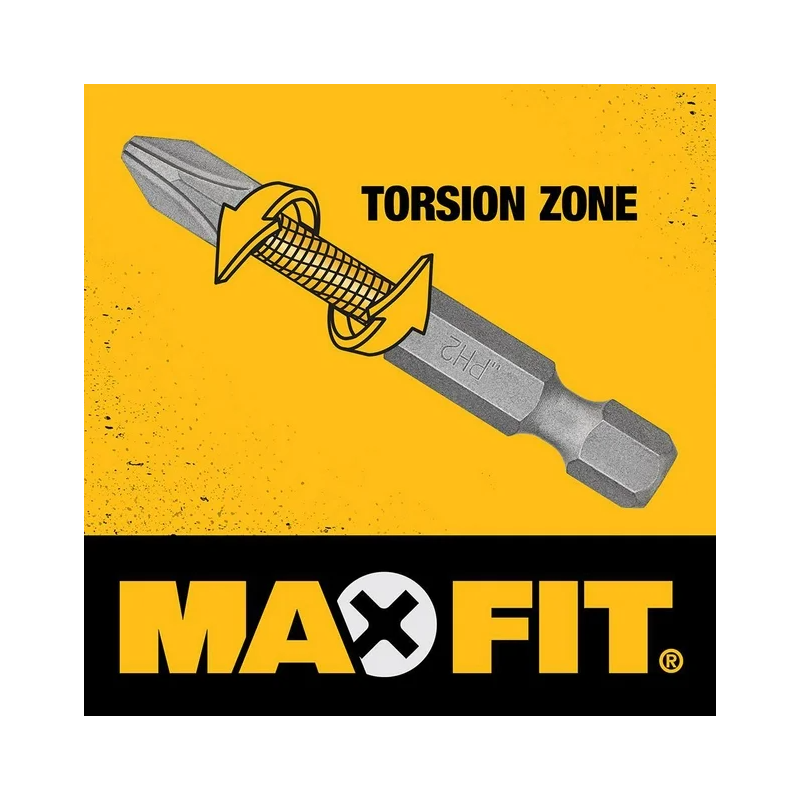 PUNTA PH2 2" DEWALT MAXFIT MAGNETICA 2 UDS DEWALT DWA2PH2MF2