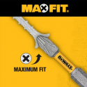 PUNTA PH2 2" DEWALT MAXFIT MAGNETICA 2 UDS DEWALT DWA2PH2MF2