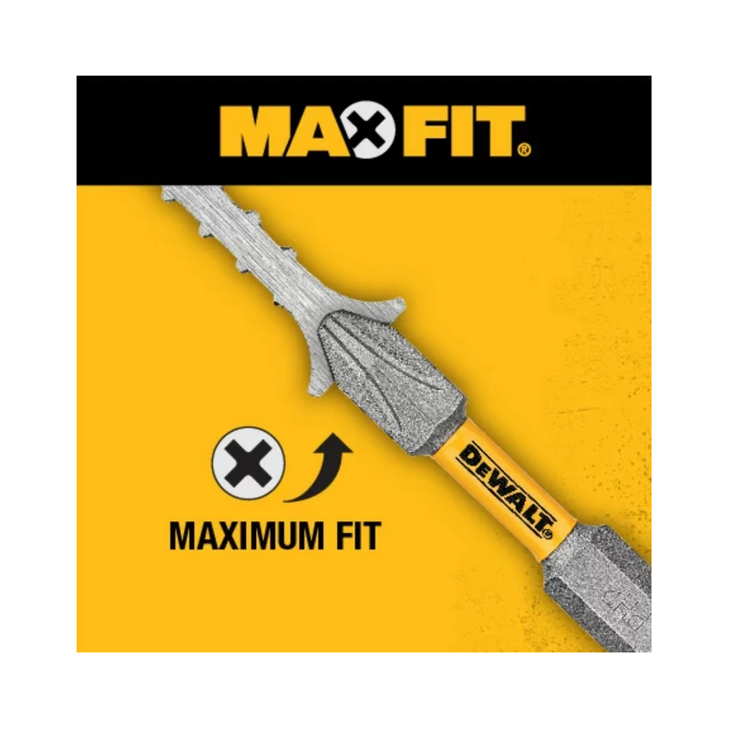 PUNTA PH2 2" DEWALT MAXFIT MAGNETICA 2 UDS DEWALT DWA2PH2MF2