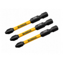PUNTAS  P/ATORNILLADOR DE IMPACTO DEWALT FLEXTORQ PH2 X 2.25" PAQ.X 3UD DWAF2PH2IR3
