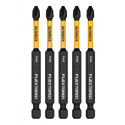 PUNTAS  P/ATORNILLADOR DE IMPACTO DEWALT FLEXTORQ PH2 X 3.1/2" PAQ.X 5UD DWAF2PH2IR5