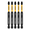 PUNTAS  P/ATORNILLADOR DE IMPACTO DEWALT FLEXTORQ PH2 X 3.1/2" PAQ.X 5UD DWAF2PH2IR5