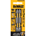 Punta destornillador DEWALT doble punta MaxFit Phillips/ranurada 2.5" L PH2/SL8