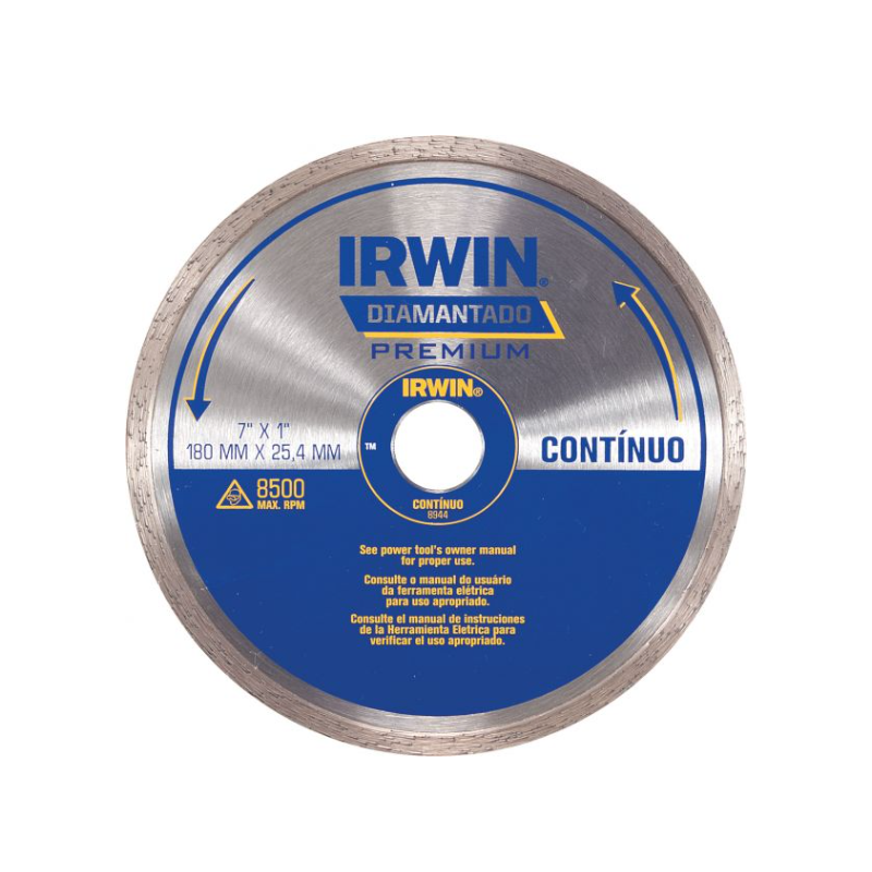 DISCO DIAMANTADO 4.1/2  CONTINUO IRWIN IW47451