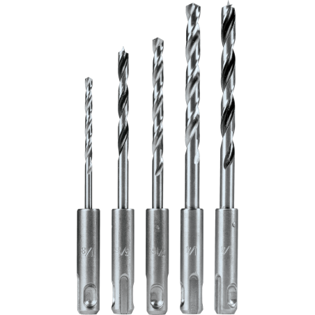 JGO. BROCAS X 5PZS. SDS PLUS METAL, MADERA MAKITA B-59243