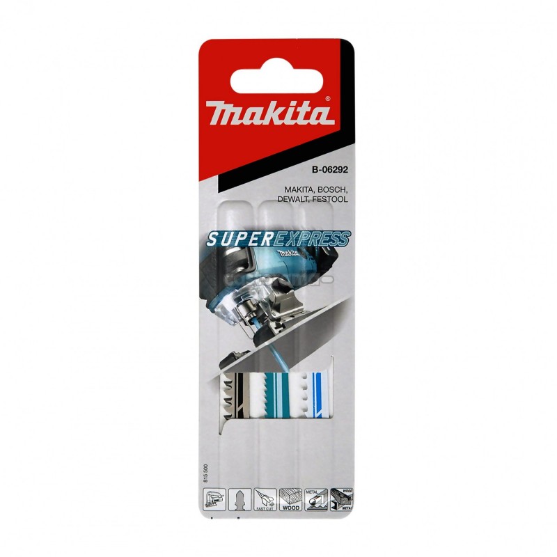 JGO.CUCHILLAS ALTO DESEMPEÑO X 3PZS. MAKITA B06292