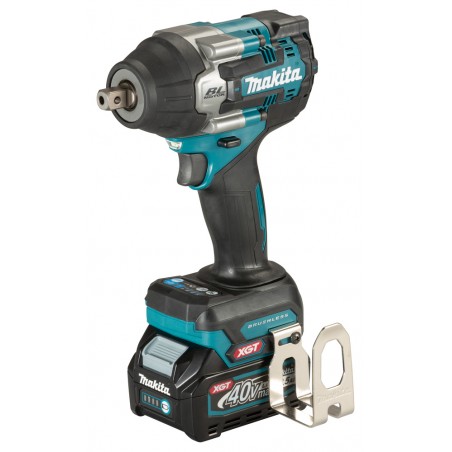 LLAVE DE IMPACTO XGT 40V 1/2" BL XPT 760N.M  + 2 BAT 4AH Y CARG. MAKITA TW008GM204