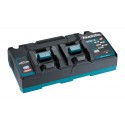 MACPACK MAKITA CARGADOR DOBLE RAPIDO DC40RB+2 BATERIAS XGT BL4050 5 Ah - 191U16-3