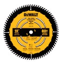 DISCO DE SIERRA DEWALT 10" 80 DIENTES ACABADO FINO DWA11080