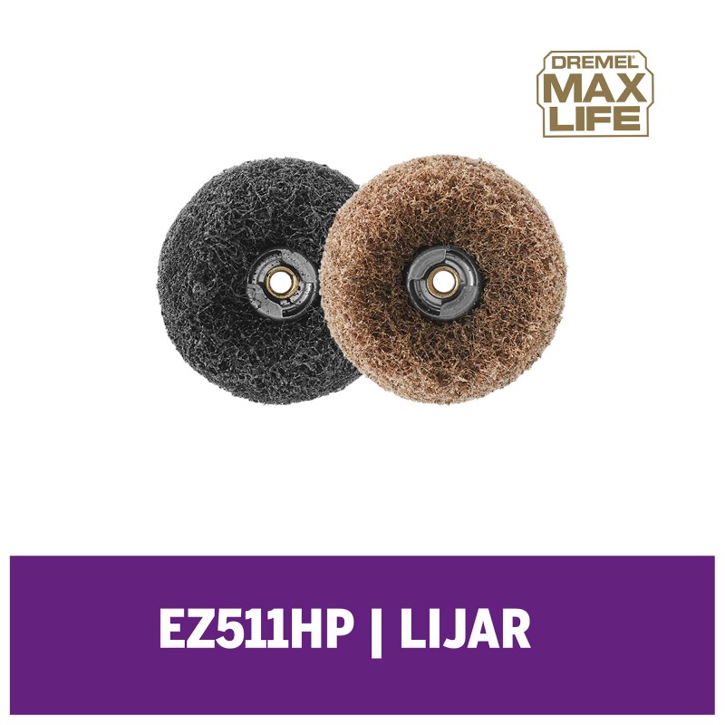 DISCOS ABRASIVOS PULIR DREMEL MAX LIFE EZ511HP 2615E511HA