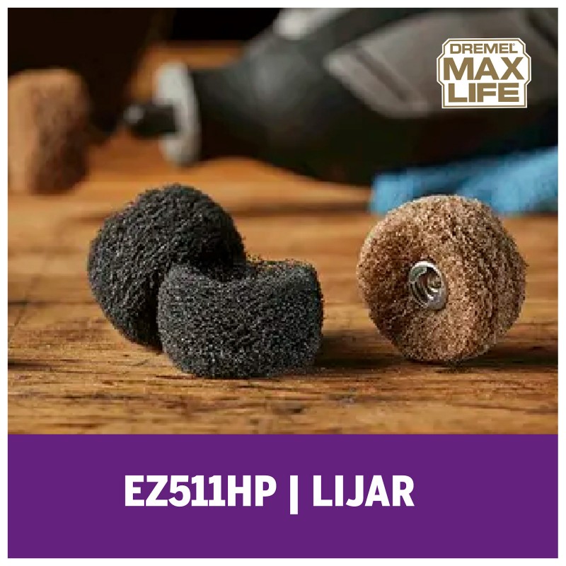 DISCOS ABRASIVOS PULIR DREMEL MAX LIFE EZ511HP 2615E511HA