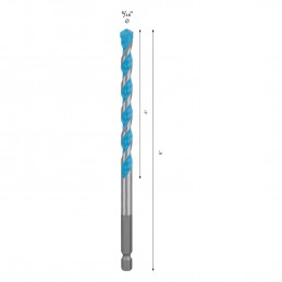 BROCA BOSCH EXPERT HEX-9 MULTICONSTRUCTION 5/16X4X6 2608901462