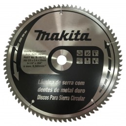 DISCO SIERRA CIRCULAR ALUMINIO 9-1/4 PULG MAKITA B19722