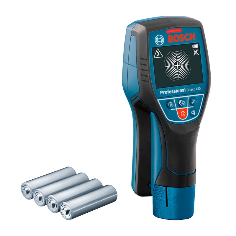 DETECTOR DE MATERIALES BOSCH D-TECT 120