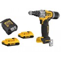 KIT DE REMACHADORA INALMABRICA 20V 1/4 DEWALT DCF414D2-B3