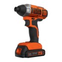 ATORNILLADOR INALÁMBRICO DE IMPACTO 20V BLACK+DECKER BDCI20C
