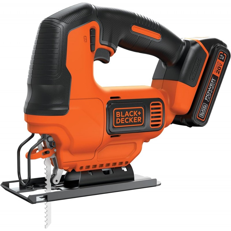 SIERRA CALADORA INALÁMBRICA 20V MAX BLACK+DECKER BDCJS20C