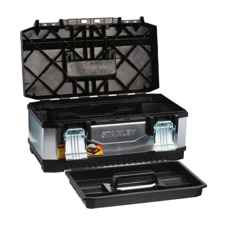 CAJA DE HERRAMIENTAS PLÁSTICO Y METAL 50CM STANLEY FMST20061