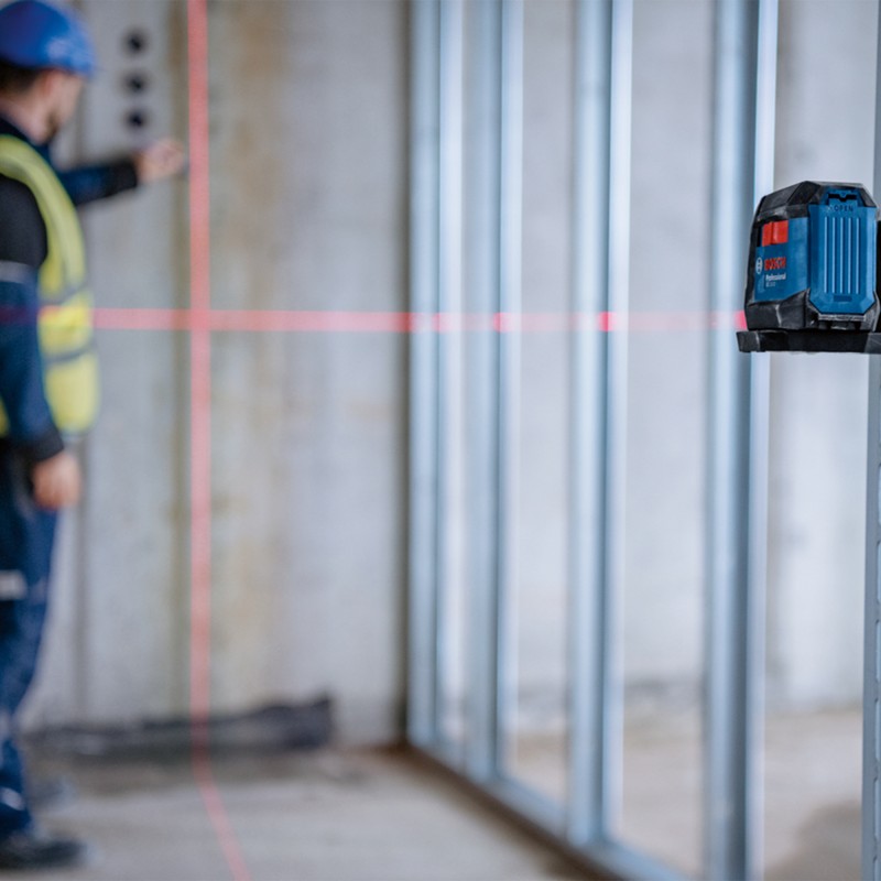 NIVEL LASER BOSCH GLL 12-22 DE 12 M CON SOPORTE GIRATORIO