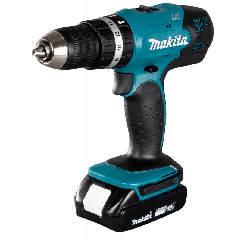 TALADRO PERCUTOR MAKITA 18V 1/2 con BATERIA Y CARGADOR