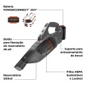 ASPIRADORA INALÁMBRICA 20V BLACK & DECKER BCHV001D1E-B3