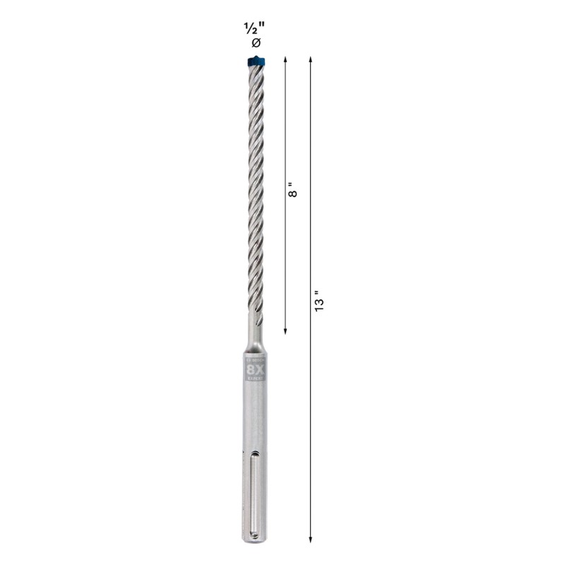 BROCA PARA CONCRETO BOSCH EXPERT SDS MAX8X 1/2x8 2608901343
