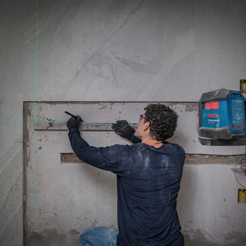 NIVEL LASER BOSCH GLL 12-22 G GREEN 12 M SOPORTE GIRATORIO