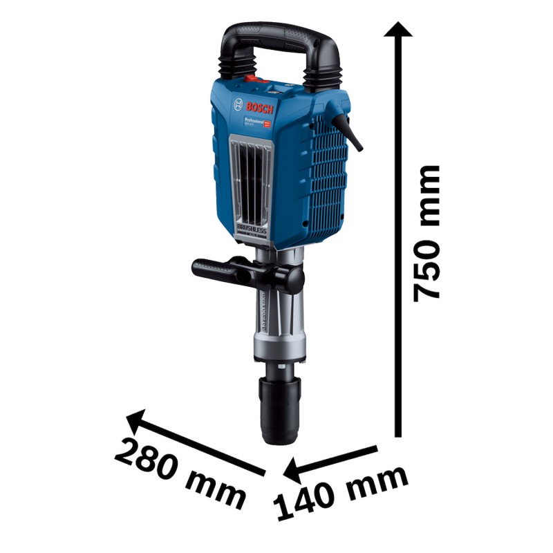 MARTILLO DEMOLEDOR BOSCH DE 15 KG PROFESSIONAL 28J GSH 14C