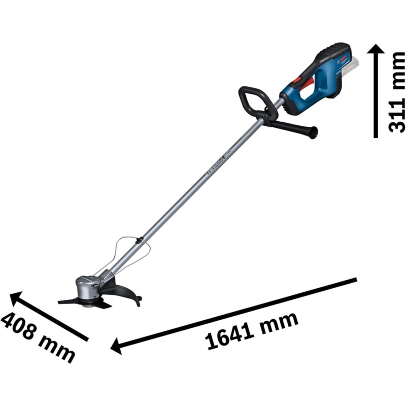 GUADAÑADORA BOSCH INALÁMBRICA 18V SIN BATERIA GFR 18V-23