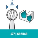 FRESA PARA GRABAR 3/32 PULG DREMEL  - 26150107AE