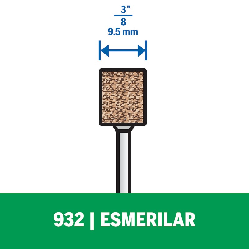 PUNTA ÓXIDO DE ALUMINIO DREMEL 2615000932