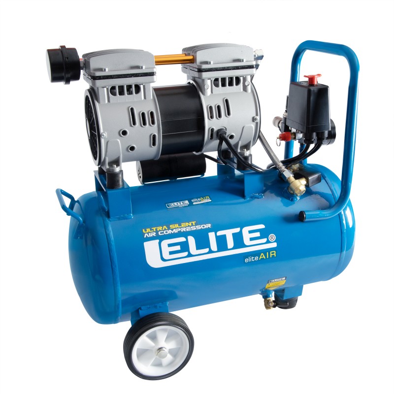 COMPRESOR DE AIRE SILENCIOSO 24L 1 HP ELITE CA1024S