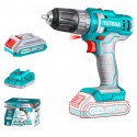 TALADRO DE ROTACION INALAMBRICO TOTAL 3/8 BATERIA TDLI200518