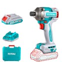 ATORNILLADOR DE IMPACTO INALAMBRICO TOTAL 1/4 UTIRLI2028 BATERIAS