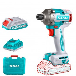ATORNILLADOR DE IMPACTO INALAMBRICO TOTAL 1/4 UTIRLI2028 BATERIAS
