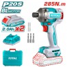 ATORNILLADOR DE IMPACTO INALAMBRICO TOTAL 1/4 UTIRLI2028 BATERIAS