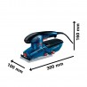LIJADORA ORBITAL BOSCH 190W CON COLECTOR GSS 23 AE