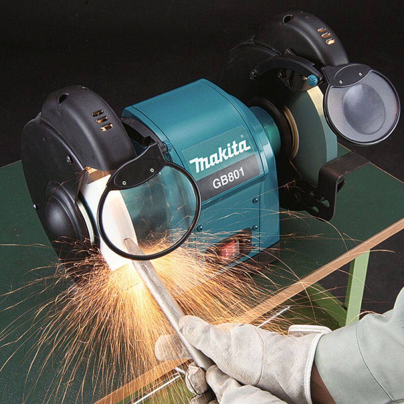 ESMERIL DE BANCO MAKITA 8" 550W GB801
