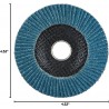DISCO FLAP MAKITA ZIRCONIA STANDARD 4-1/2 GRANO Z40 D-63747