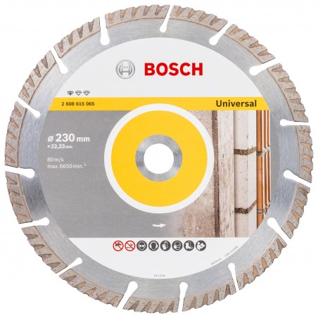 DISCO BOSCH DE CORTE 9" DIAMANTE MULTIMATERIAL 2608615065