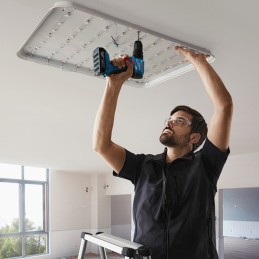COMBO TALADRO Y PULIDORA BOSCH 18V 2 BATERÍAS GWS180+GSB185