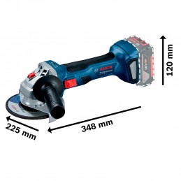 PULIDORA BOSCH DE 18V GWS 180 LI + 1 BATERÍA