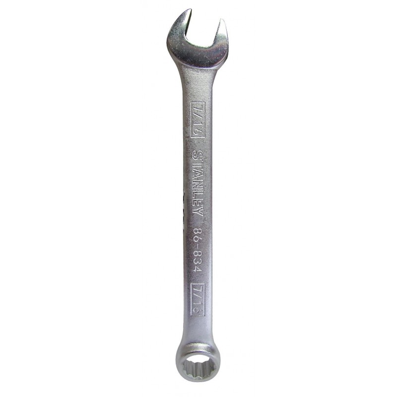 LLAVE MIXTA 7/16 PULGADAS 12 PT STANLEY 86834