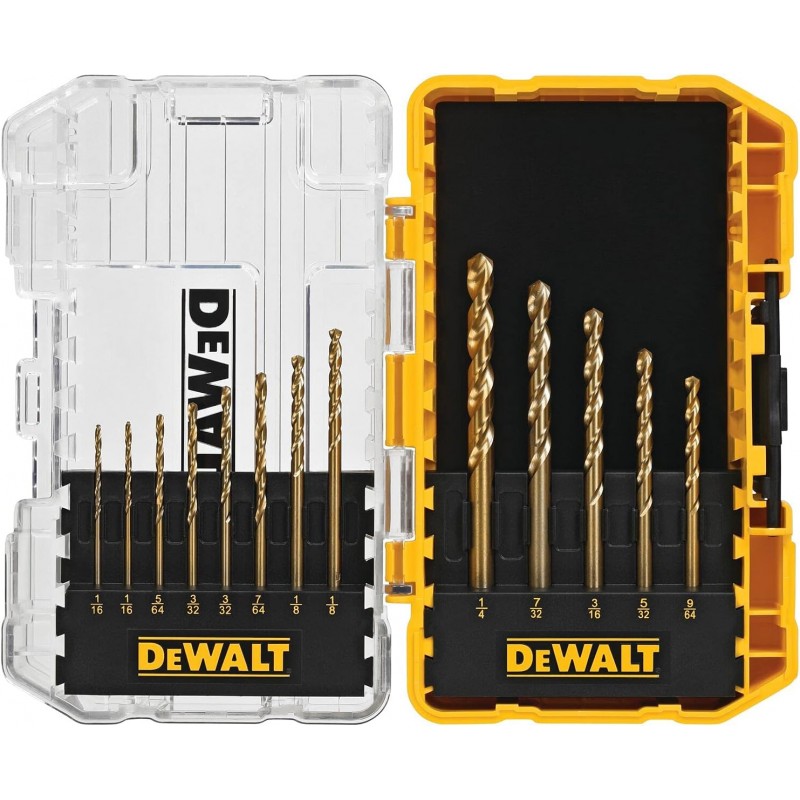 SET BROCAS DE TITANIO 13 PZS DEWALT DW1363