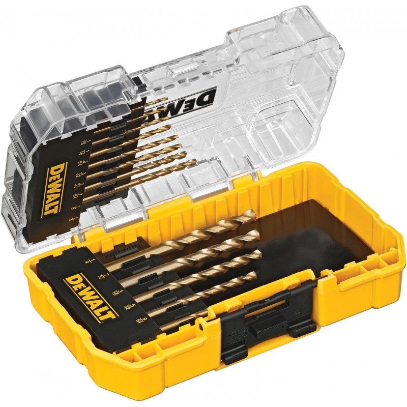 SET BROCAS DE TITANIO 13 PZS DEWALT DW1363