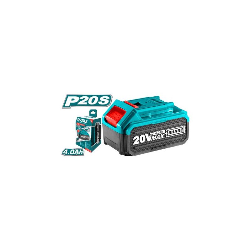 BATERIA 20V 4,0AH INDUSTRIAL ION LITHIUM TOTAL (TFBLI20021)