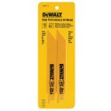 HOJA P/SIERRA SABLE DEWALT 6 PULG. 18 TPI X 2 UDS
