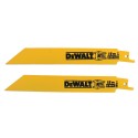 HOJA P/SIERRA SABLE DEWALT 6 PULG. 18 TPI X 2 UDS