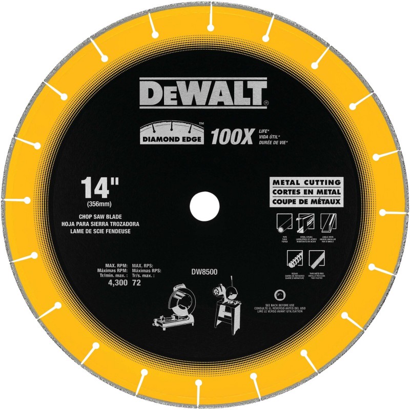 DISCO DIAMANTADO 14 PULG DEWALT DW8500