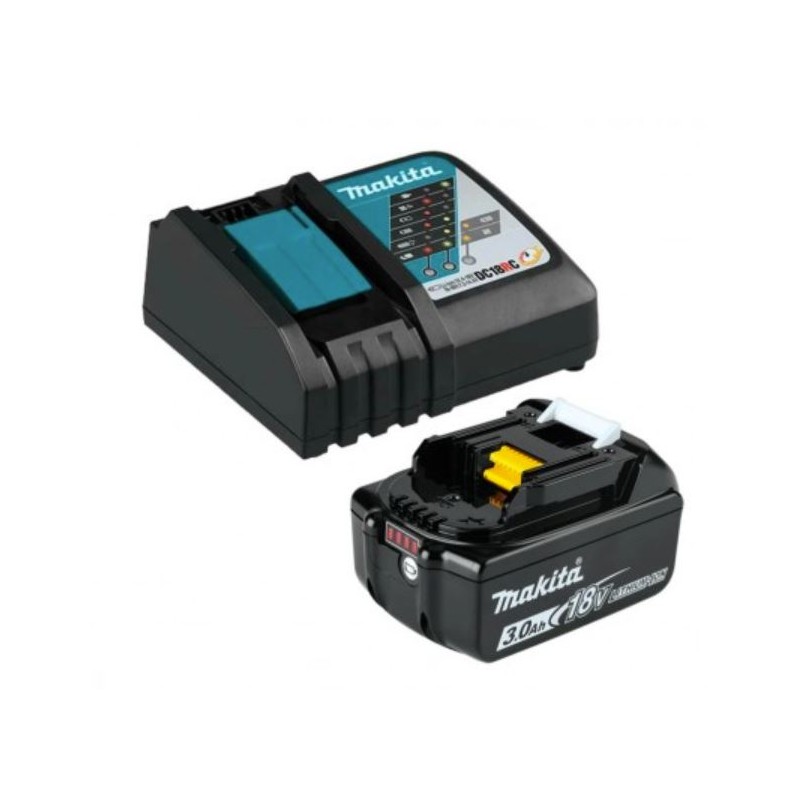 COMBO SOPLADORA DUB185 18 VOL LXT + CARGADOR + BATERIA MAKITA